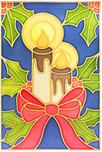 Easter Candle Design Card